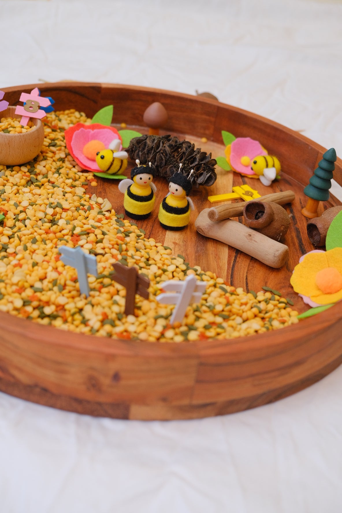 Bumblebee Sensory Kit - Children sensory activities, Kids Gift, Sensory Fillers