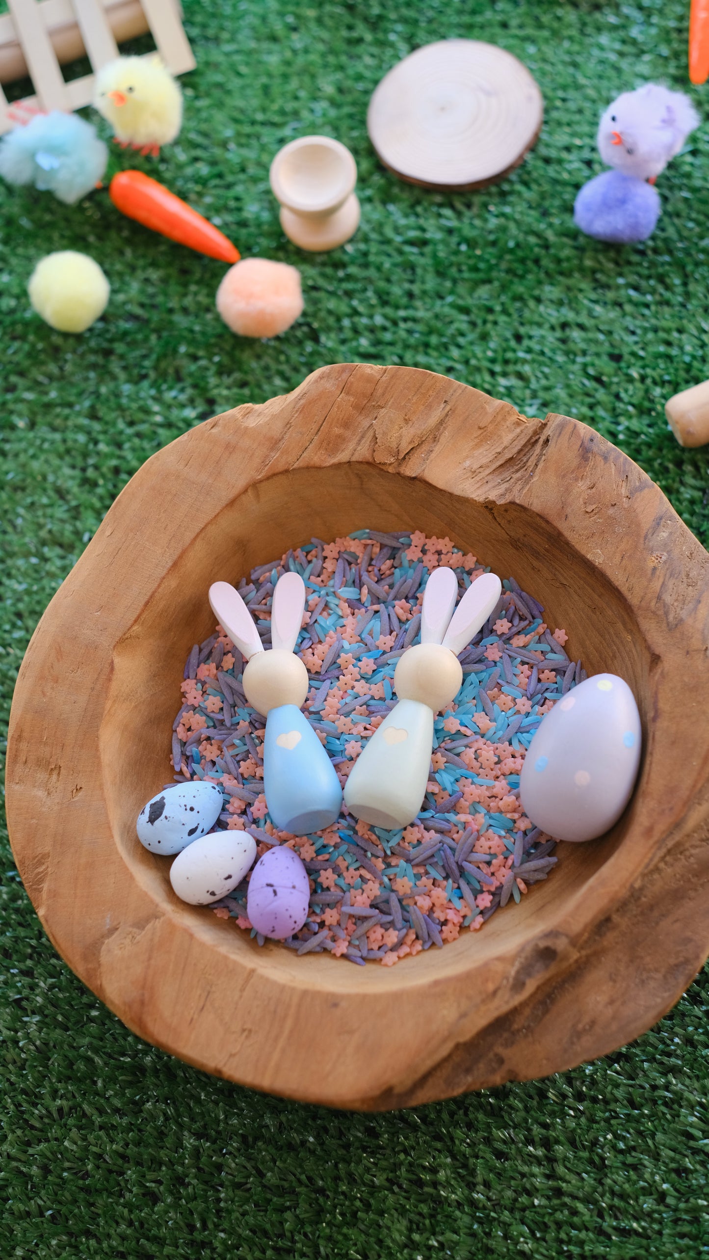 Get Egg-cited! with our Easter Sensory Kit - Children sensory activities, Kids Gift, Sensory Fillers, Sensory Pegs, Easter Egg