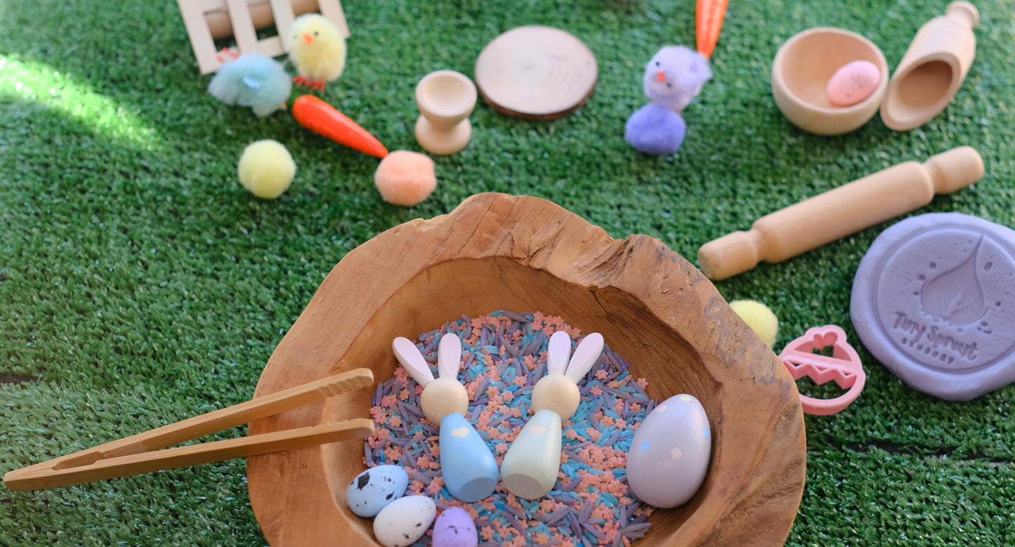 Get Egg-cited! with our Easter Sensory Kit - Children sensory activities, Kids Gift, Sensory Fillers, Sensory Pegs, Easter Egg