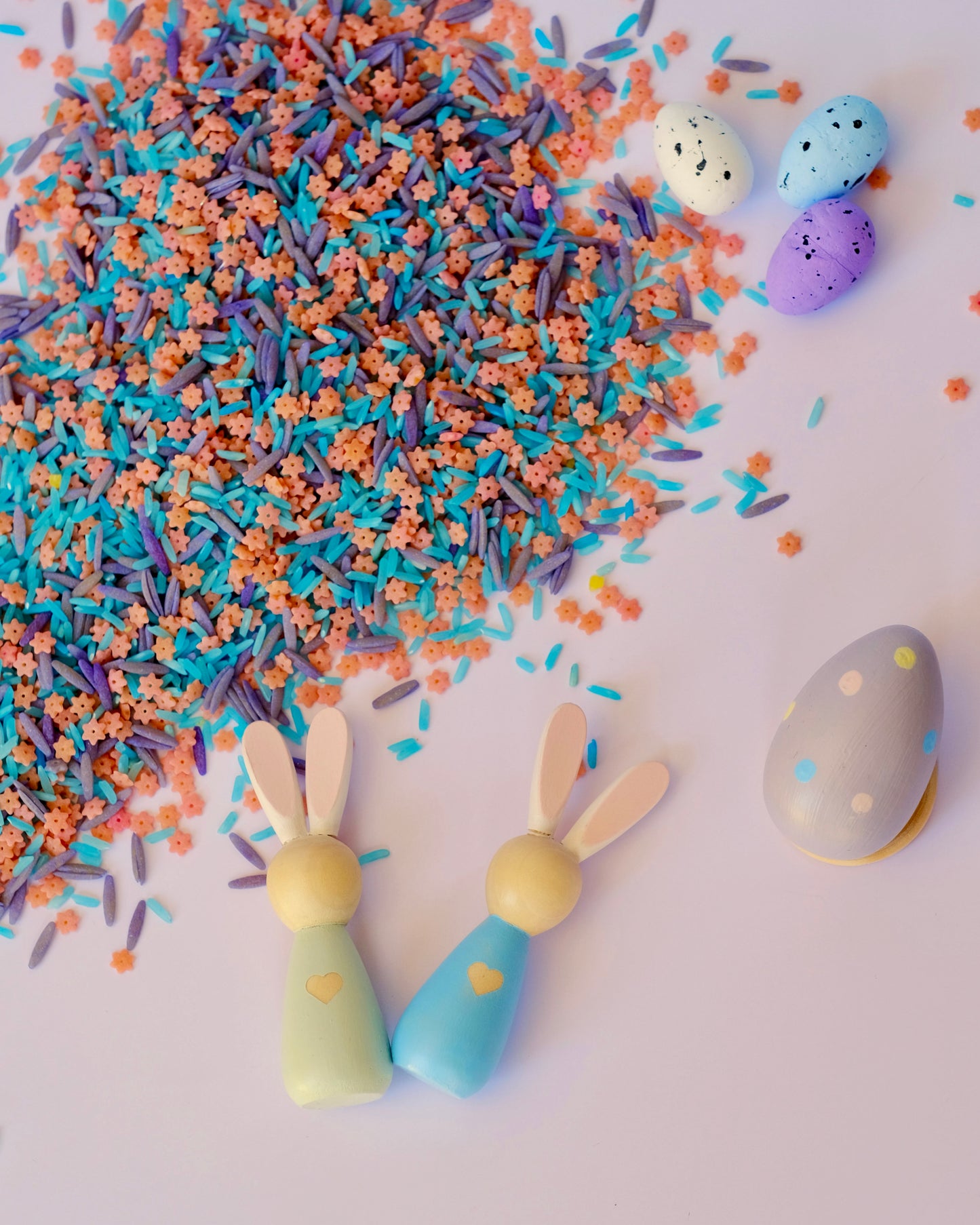 Get Egg-cited! with our Easter Sensory Kit - Children sensory activities, Kids Gift, Sensory Fillers, Sensory Pegs, Easter Egg