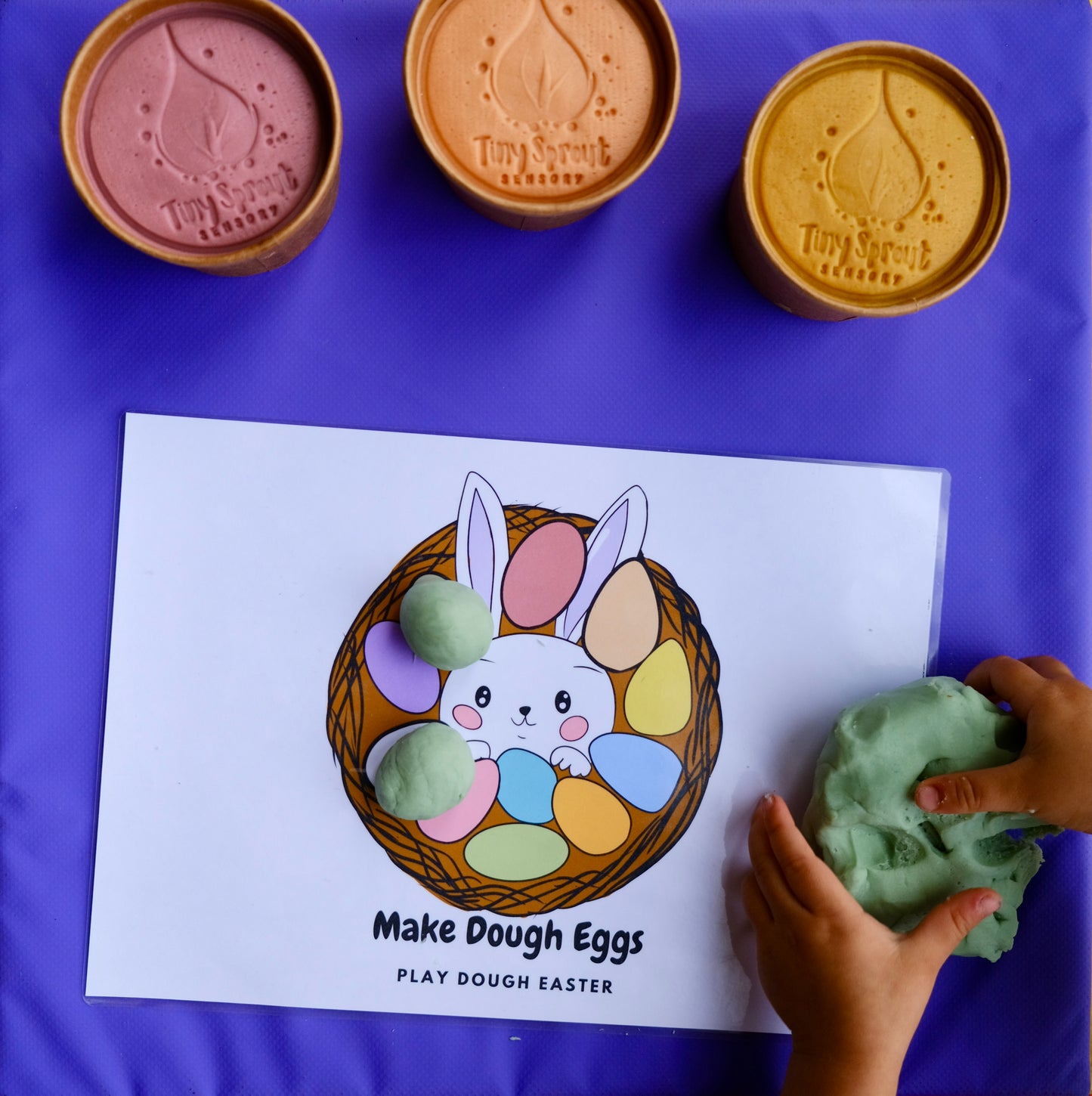 Sensory Play Dough - Homemade Non-Toxic Creations for Kids