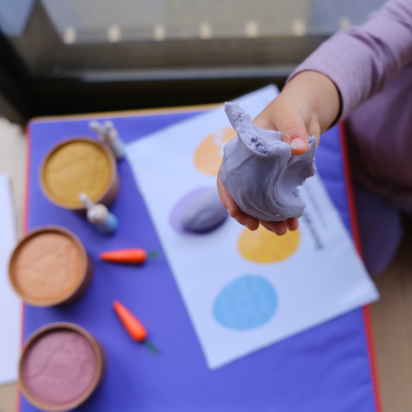 Sensory Play Dough - Homemade Non-Toxic Creations for Kids