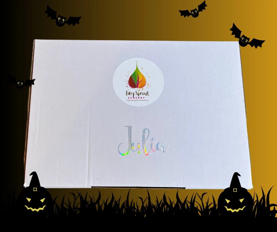 Boo-tiful Halloween Sensory Kit! -  Children sensory activities, Kids Gift, Sensory Fillers